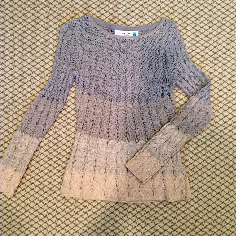 Cozy Cable Knit Sweater from Anthropologie